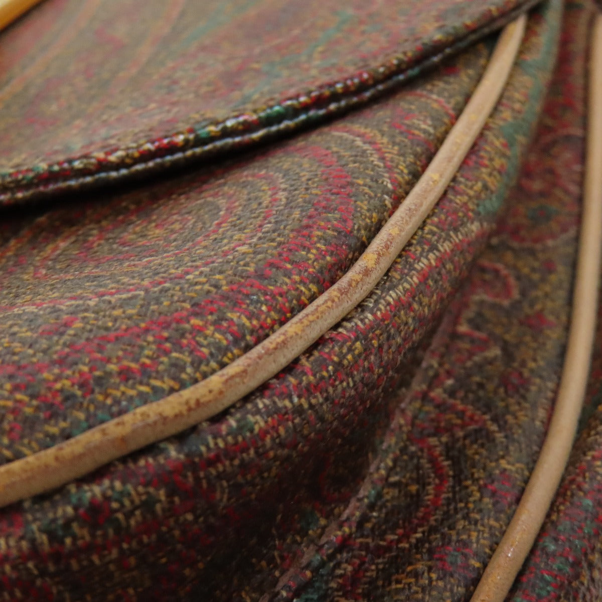 ETRO Paisley pattern Shoulder Bag PVC Ladies [Used]