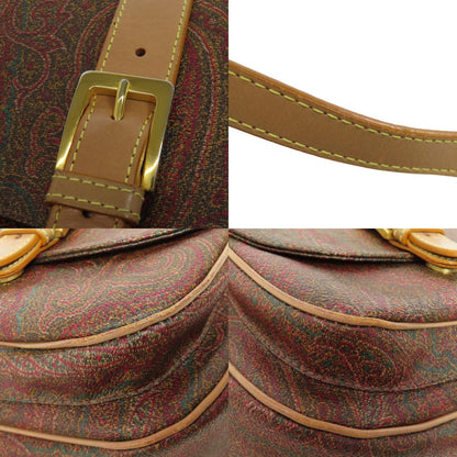 ETRO Paisley pattern Shoulder Bag PVC Ladies [Used]