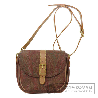 ETRO Paisley pattern Shoulder Bag PVC Ladies [Used]