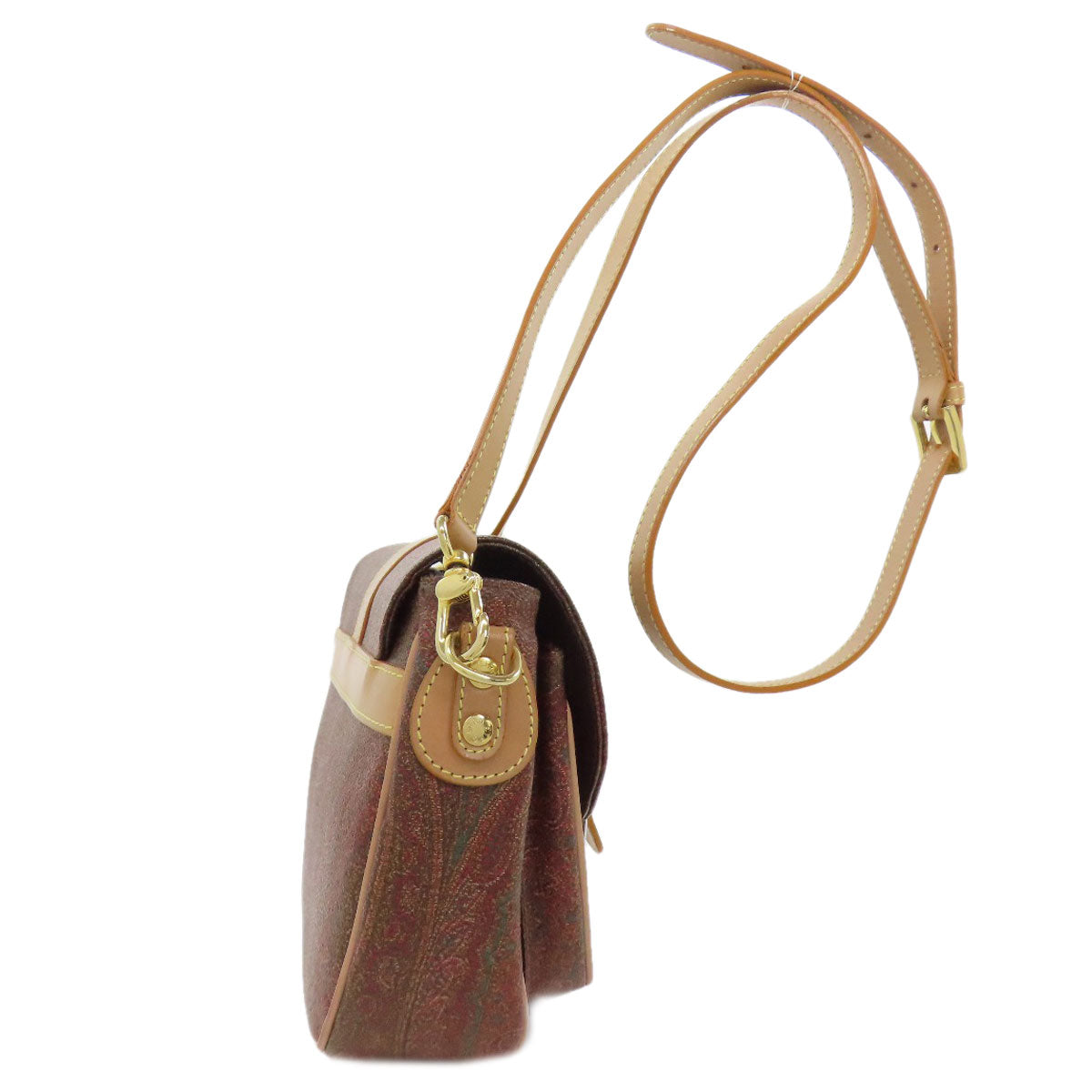 ETRO Paisley pattern Shoulder Bag PVC Ladies [Used]