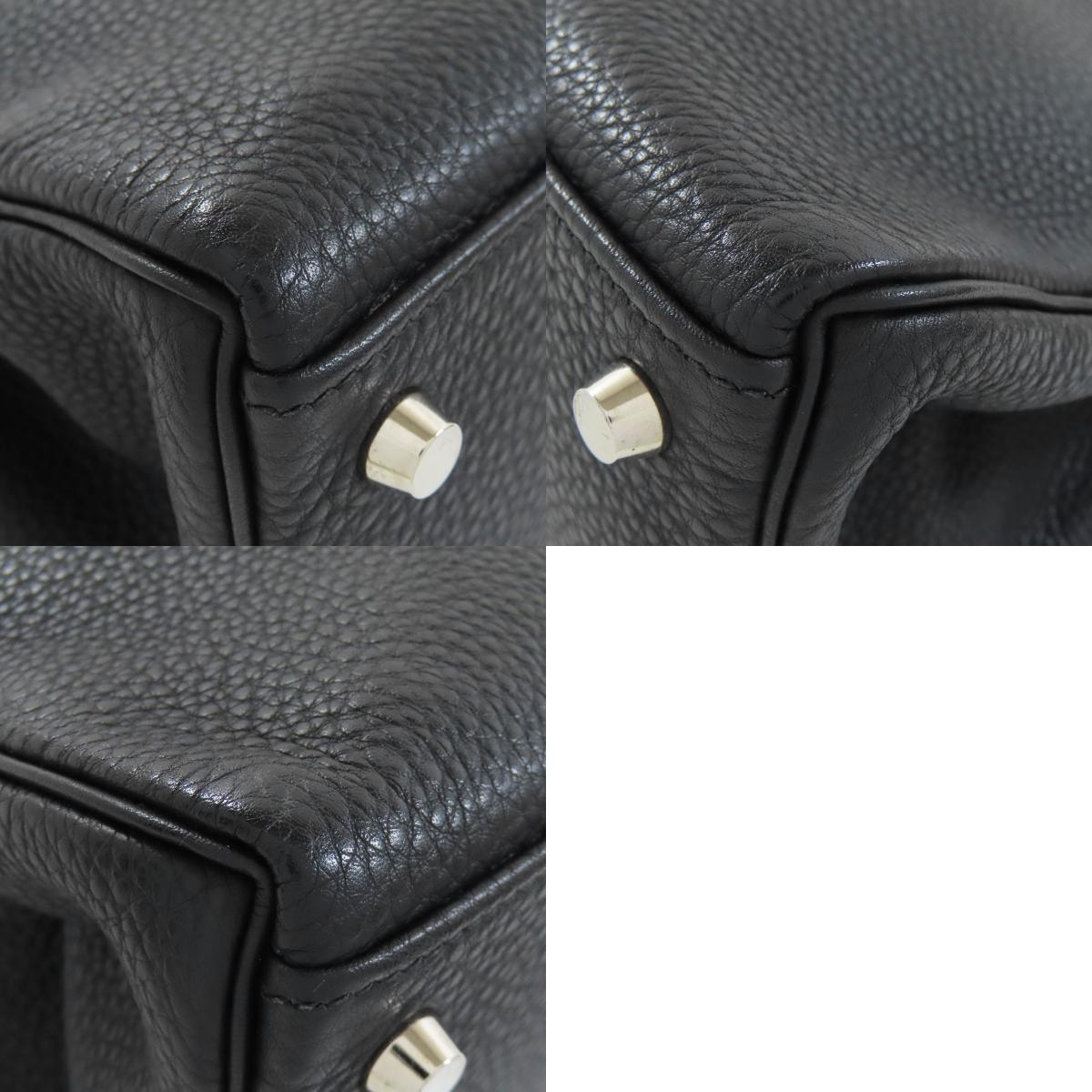 HERMES Kelly 32 inner stitch SilverHardware Handbag Togo Ladies [Used]