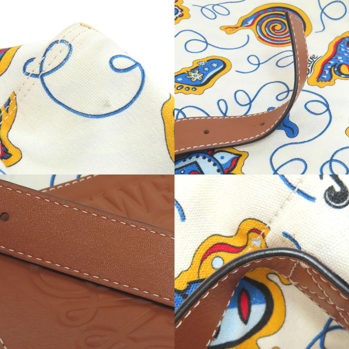 LOEWE Paula's Ibiza Tote Bag Canvas Ladies [Used]