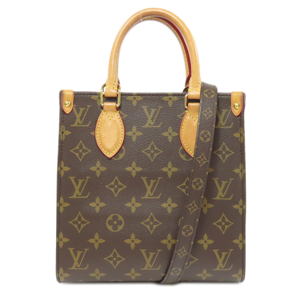 LOUIS VUITTON  M45847 Handbag Sac PlatBB Monogram canvas Ladies