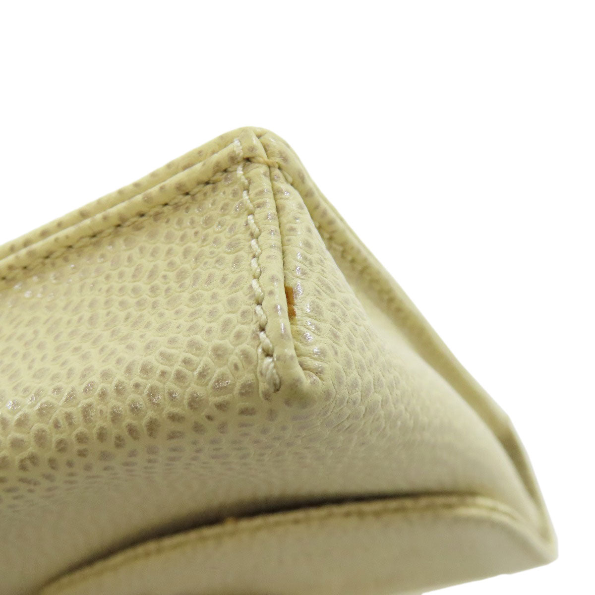 CHANEL Cigarette Case COCO Mark GoldHardware Cigarette case Grained Calfskin Skin Ladies [Used]