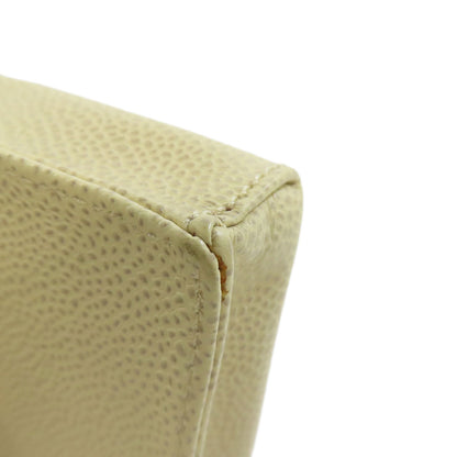 CHANEL Cigarette Case COCO Mark GoldHardware Cigarette case Grained Calfskin Skin Ladies [Used]