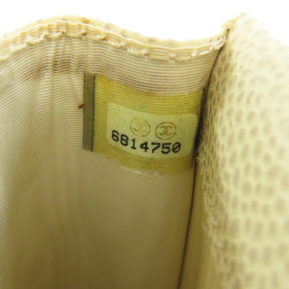 CHANEL Cigarette Case COCO Mark GoldHardware Cigarette case Grained Calfskin Skin Ladies [Used]