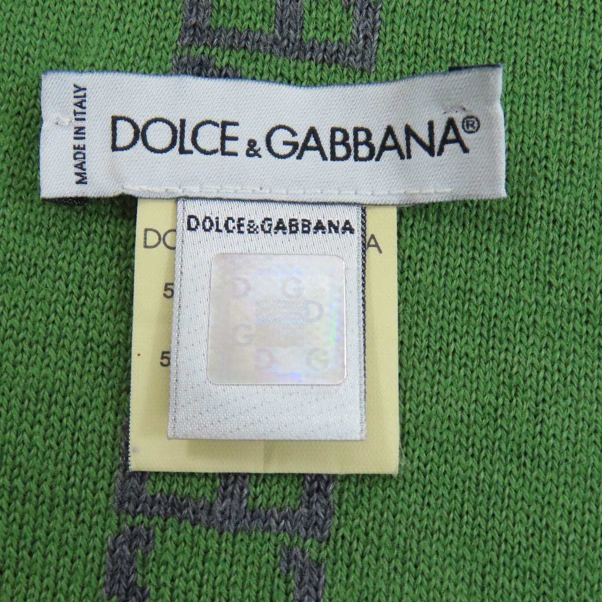 Dolce&Gabbana   Scarf logo wool acrylicLadies