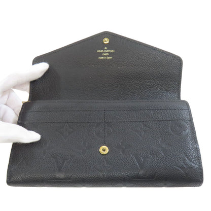 LOUIS VUITTON  M61182 Long wallet (with coin pocket) Portefeiulle Â· Sarah Empreinte Ladies