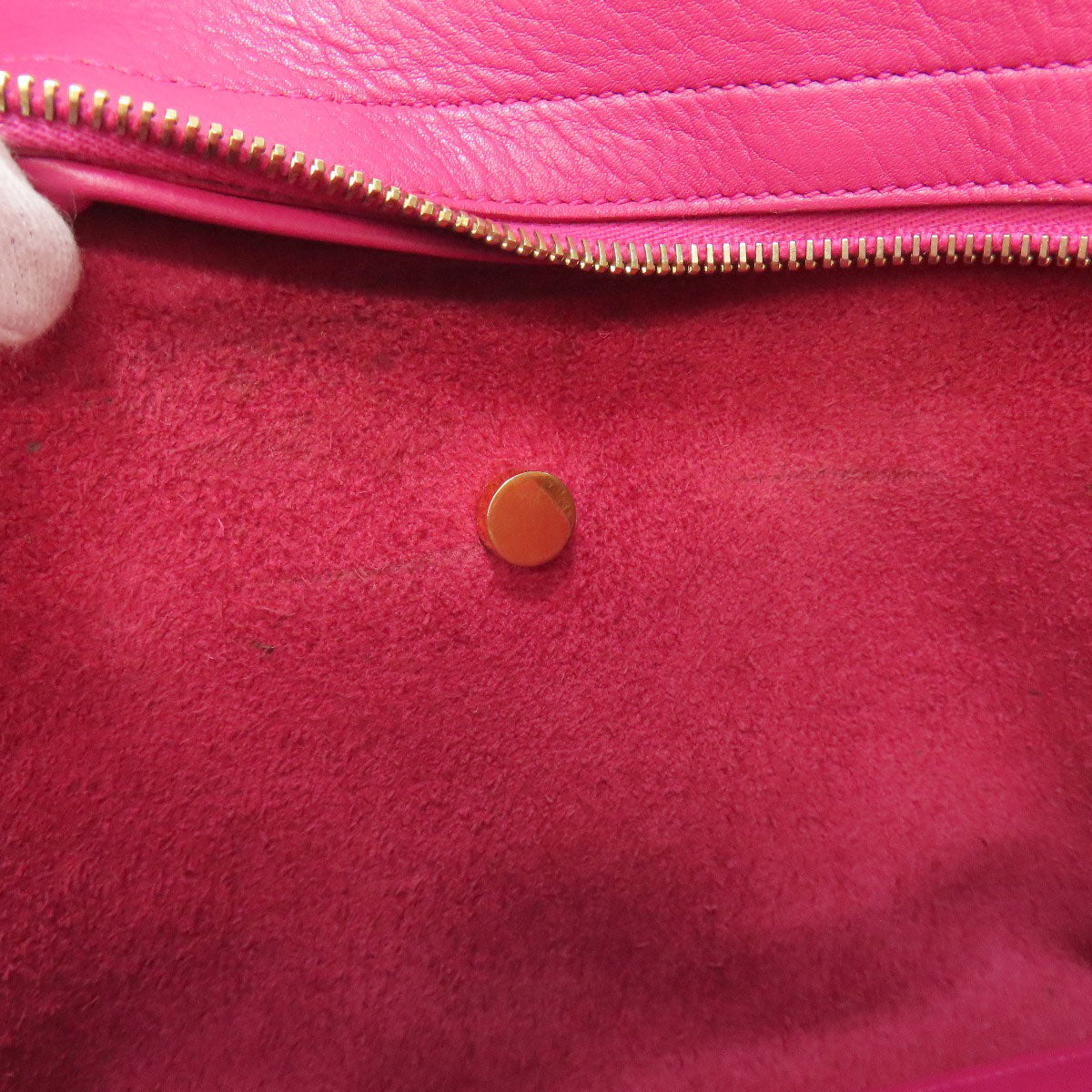 SAINT LAURENT Petit Cabas 2WAY Handbag Leather Ladies [Used]