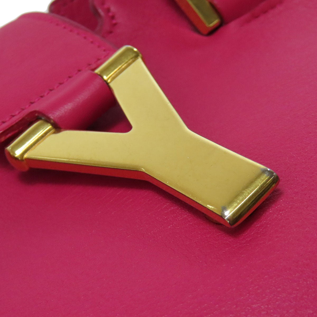 SAINT LAURENT Petit Cabas 2WAY Handbag Leather Ladies [Used]