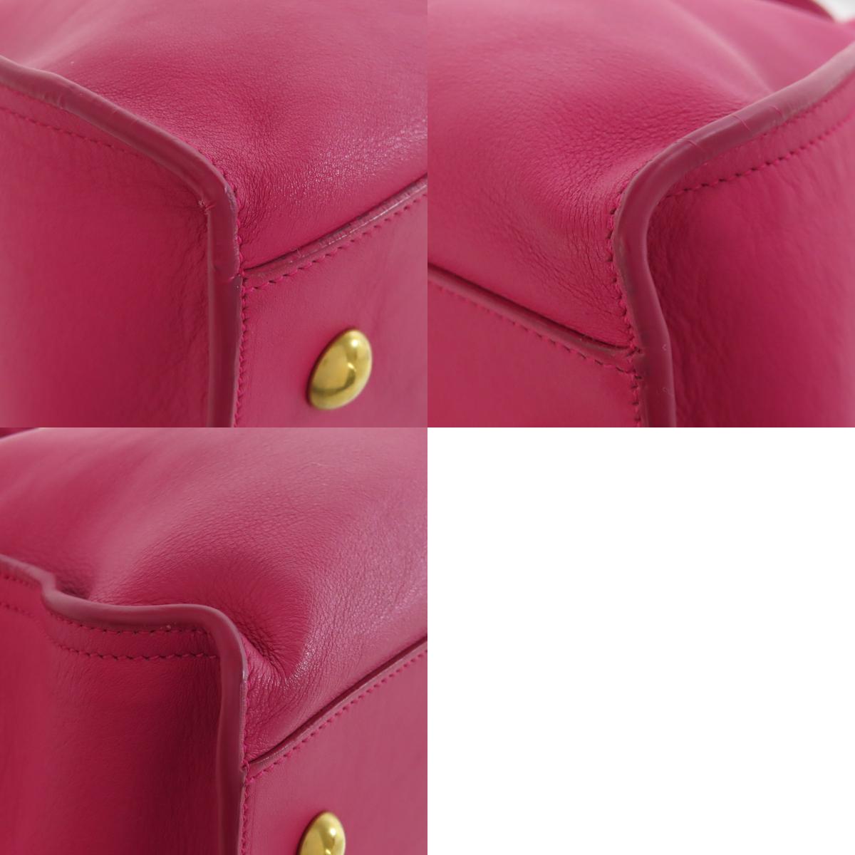 SAINT LAURENT Petit Cabas 2WAY Handbag Leather Ladies [Used]