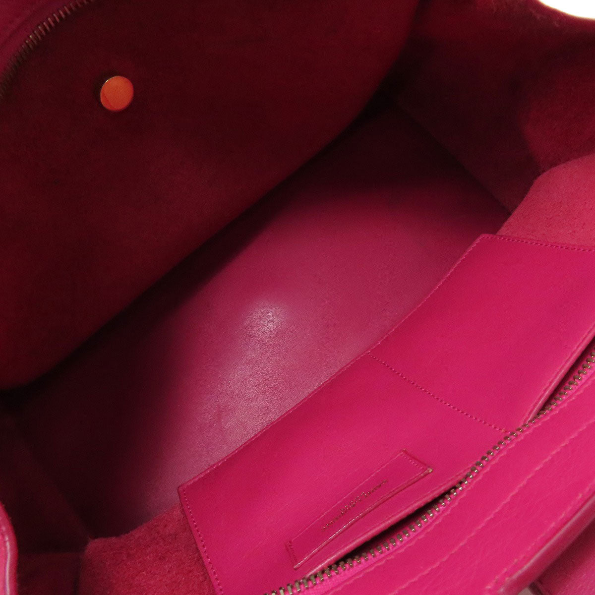 SAINT LAURENT Petit Cabas 2WAY Handbag Leather Ladies [Used]