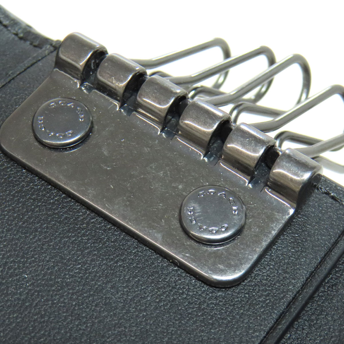 COACH  78675 key holder  Signature PVC Ladies