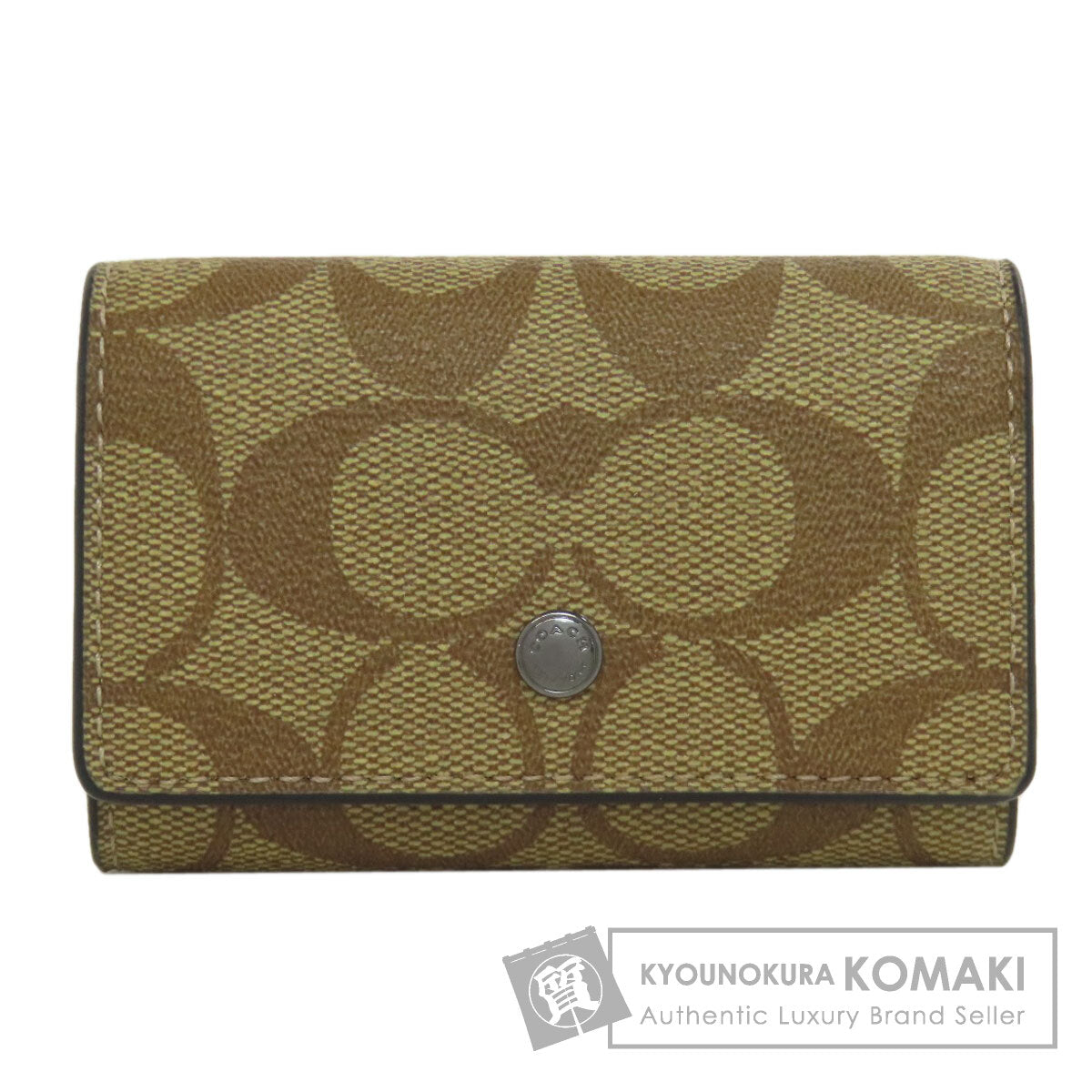 COACH  78675 key holder  Signature PVC Ladies