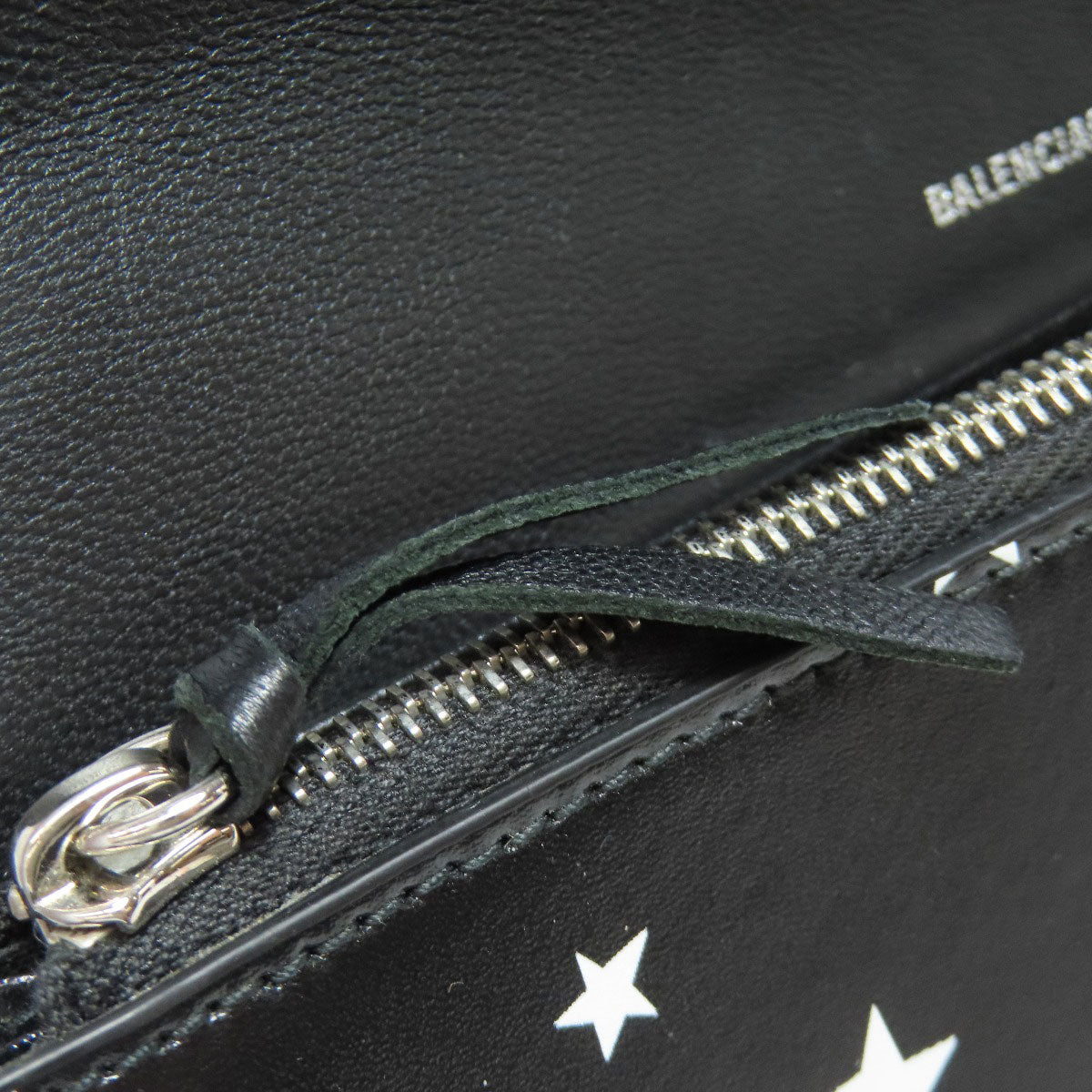 BALENCIAGA 499207 Star motif Long wallet (with coin pocket) Calf Ladies [Used]