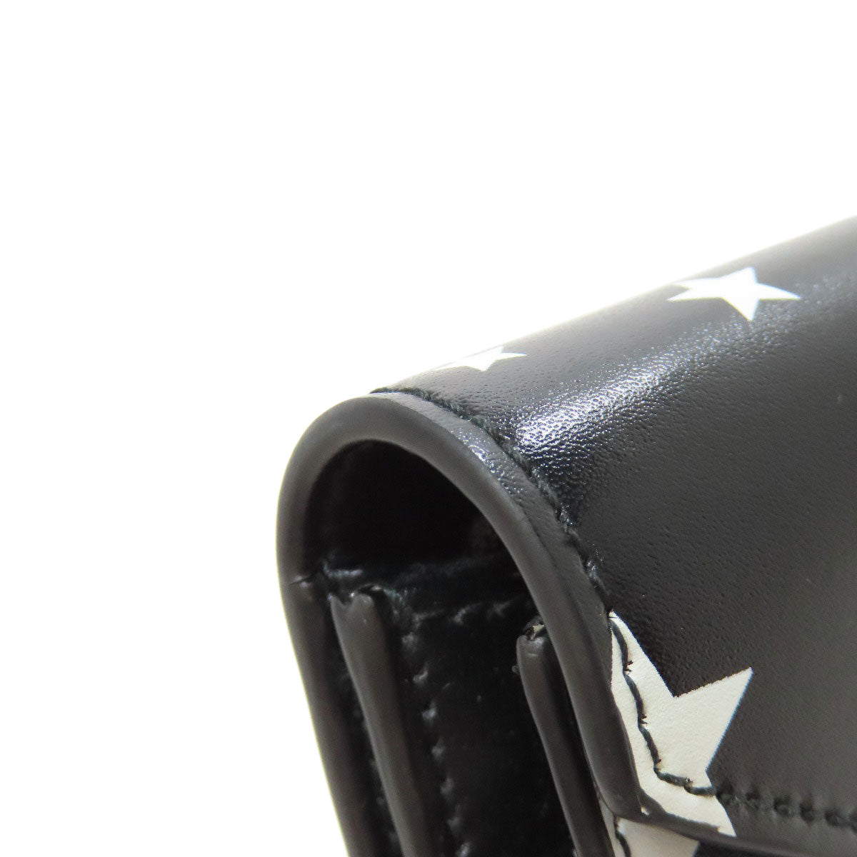 BALENCIAGA 499207 Star motif Long wallet (with coin pocket) Calf Ladies [Used]