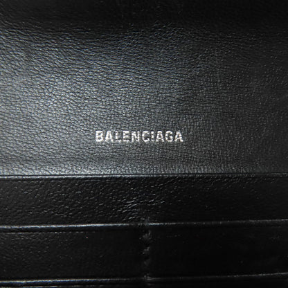 BALENCIAGA 499207 Star motif Long wallet (with coin pocket) Calf Ladies [Used]