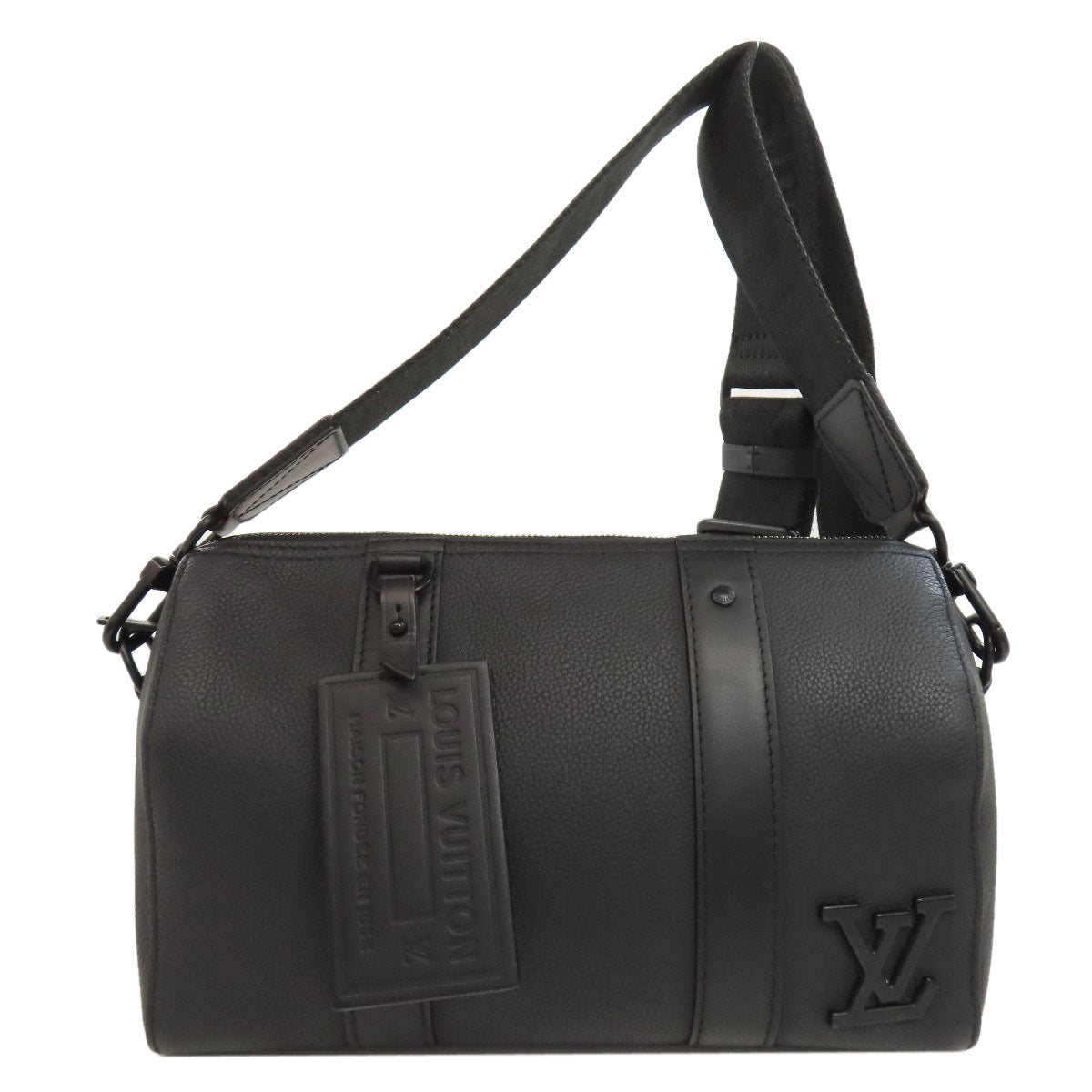 LOUIS VUITTON M59255 City Keepall Aerogram Shoulder Bag Calf Ladies [Used]