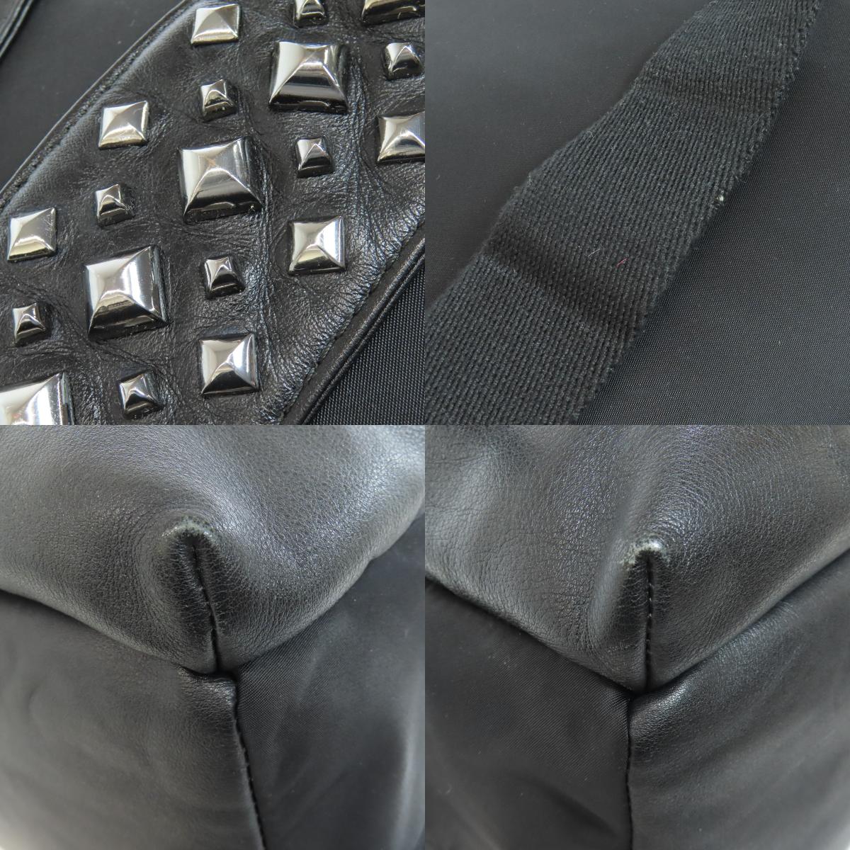 GIVENCHY logo Backpack Â· Daypack Nylon LeatherLadies [Used]