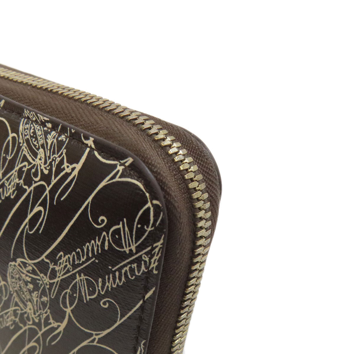 Berluti calligraphy Long wallet (with coin pocket) PVC mens [Used]