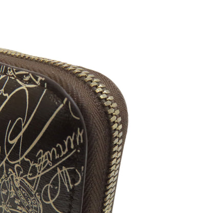 Berluti calligraphy Long wallet (with coin pocket) PVC mens [Used]