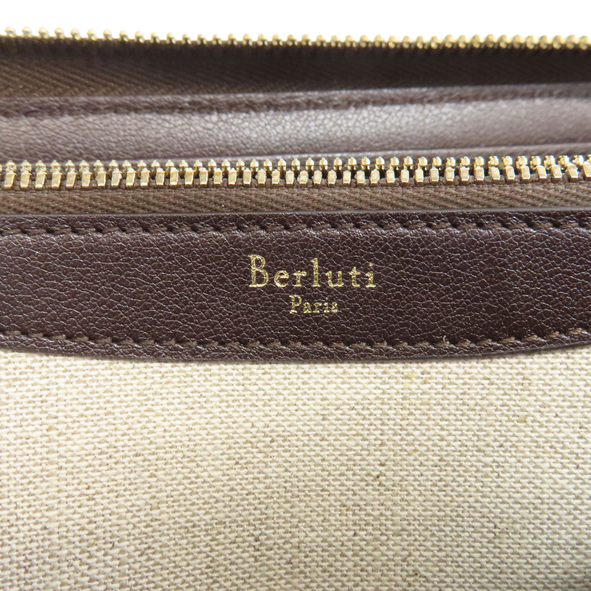 Berluti calligraphy Long wallet (with coin pocket) PVC mens [Used]