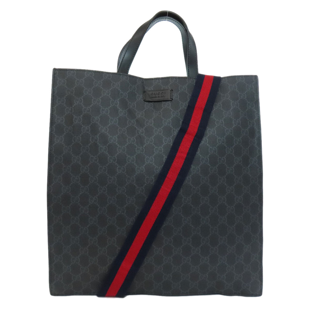 グッチ 495559 GGスプリーム 2WAY ハンドバッグ PVC レディース 【中古】【GUCCI】