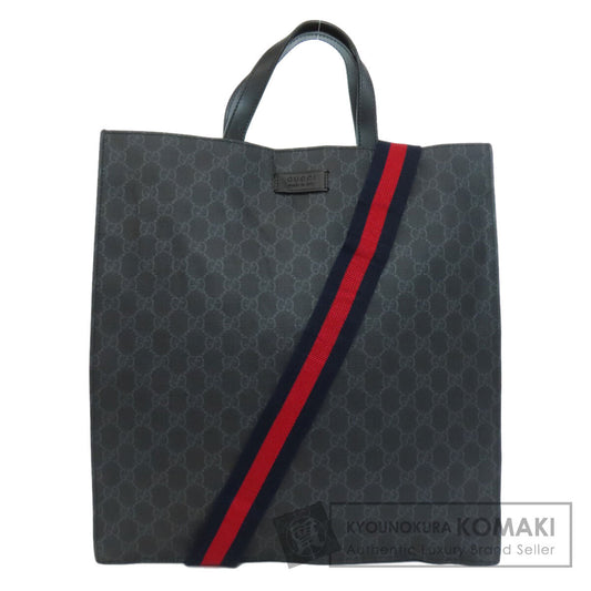 グッチ 495559 GGスプリーム 2WAY ハンドバッグ PVC レディース 【中古】【GUCCI】