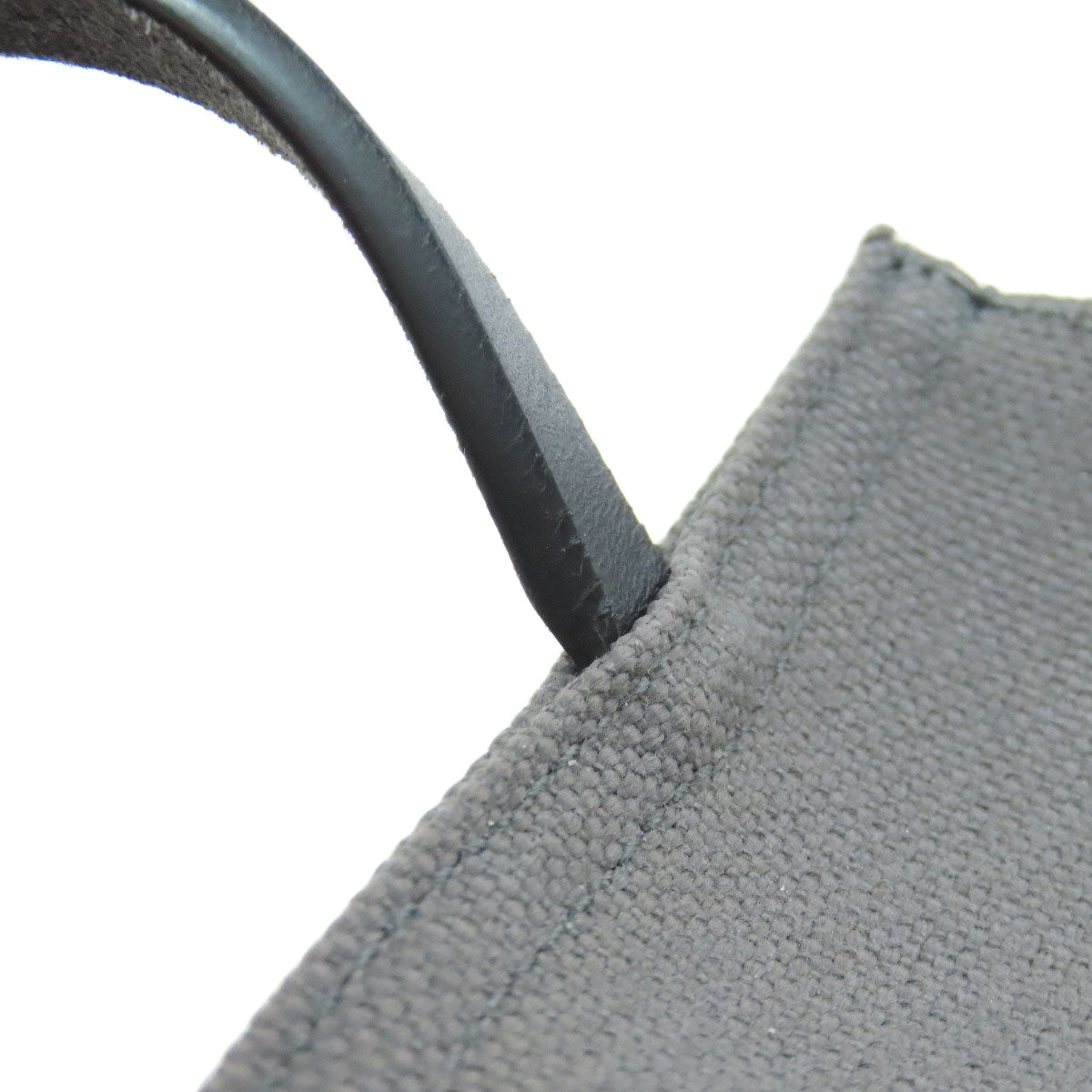 Salvatore Ferragamo logo Tote Bag Canvas Ladies [Used]