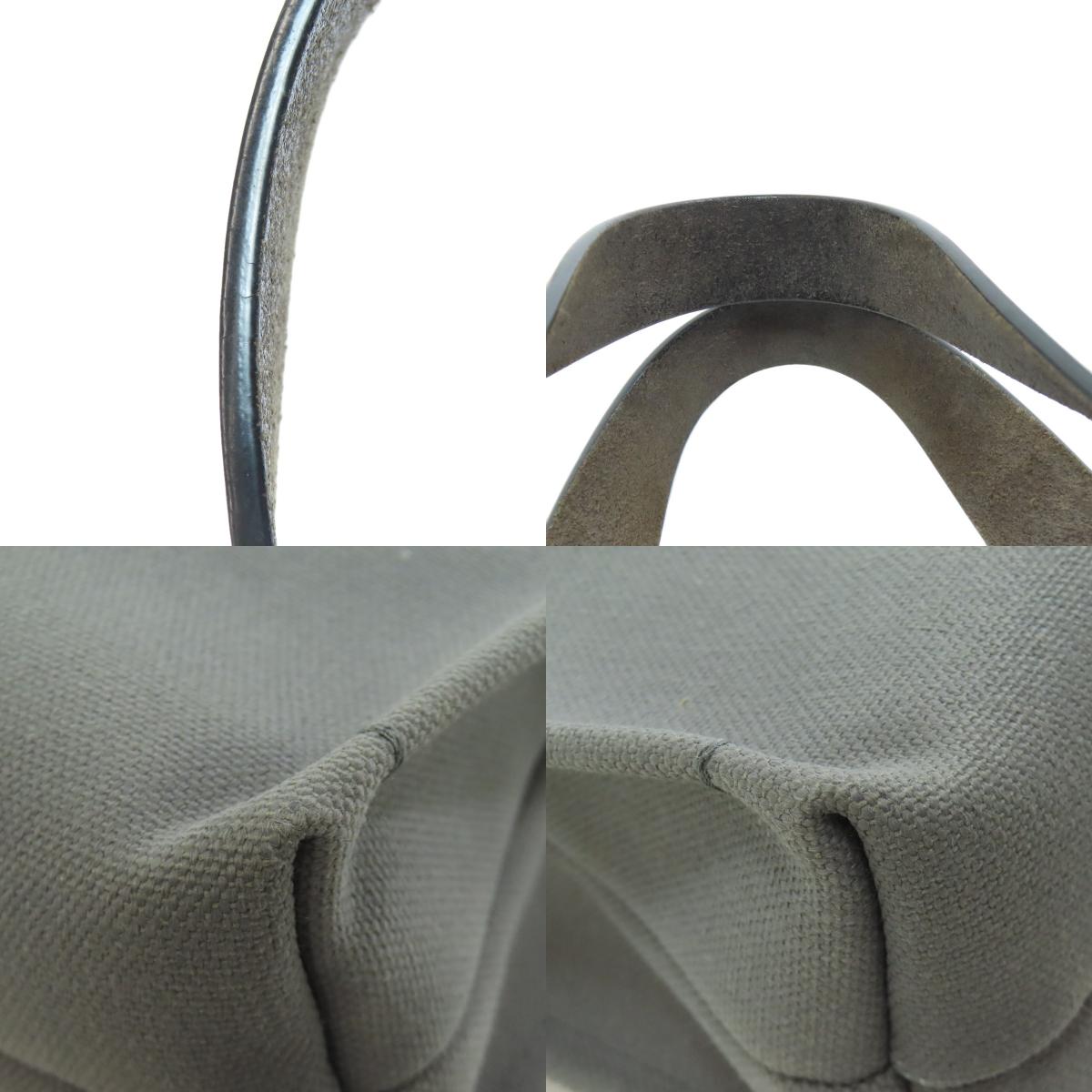 Salvatore Ferragamo logo Tote Bag Canvas Ladies [Used]