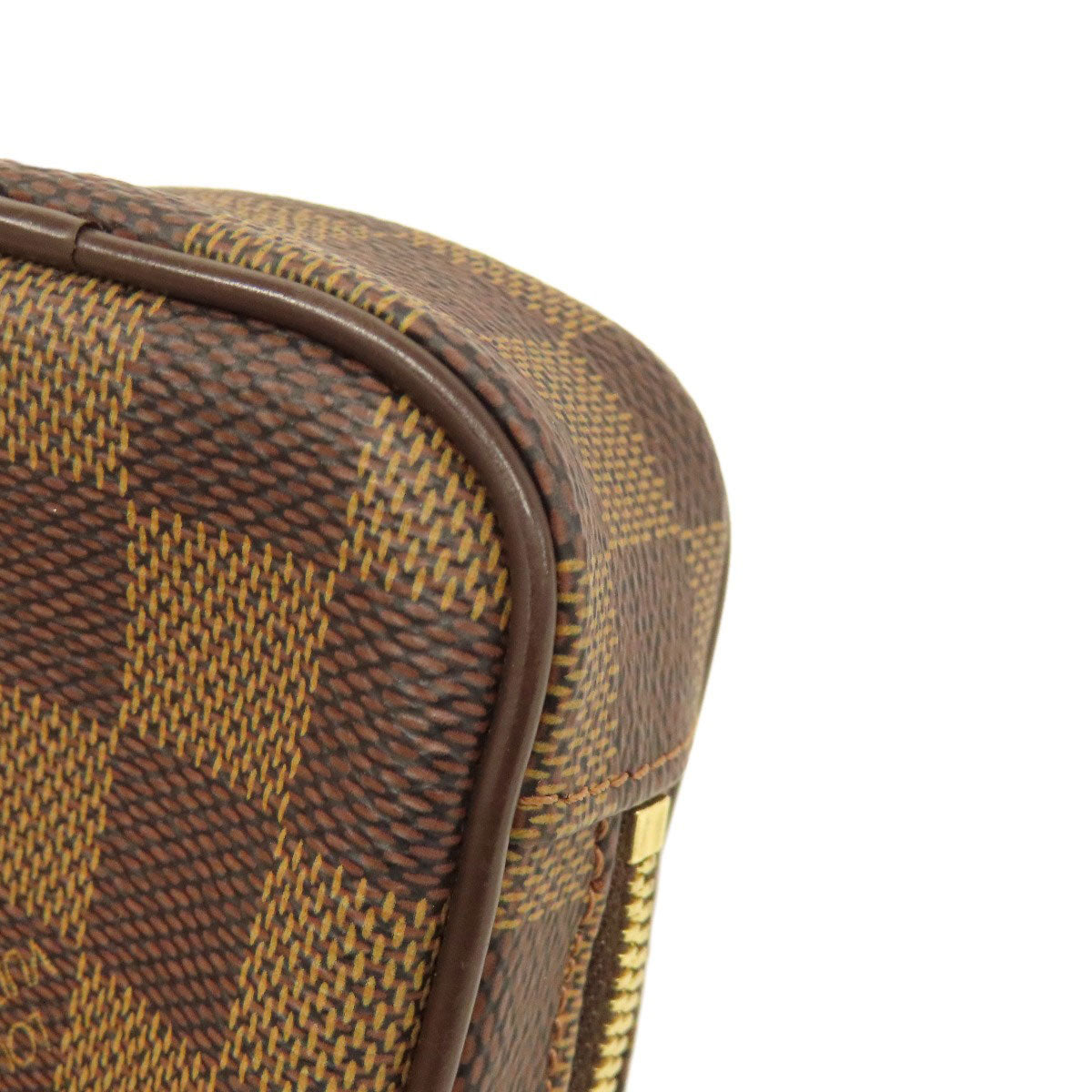 LOUIS VUITTON N61738 Etui Okapi PM Accessory pouch Damier canvas Ladies [Used]