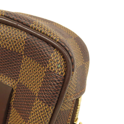 LOUIS VUITTON N61738 Etui Okapi PM Accessory pouch Damier canvas Ladies [Used]