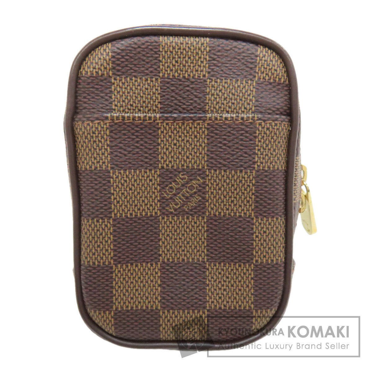 LOUIS VUITTON N61738 Etui Okapi PM Accessory pouch Damier canvas Ladies [Used]