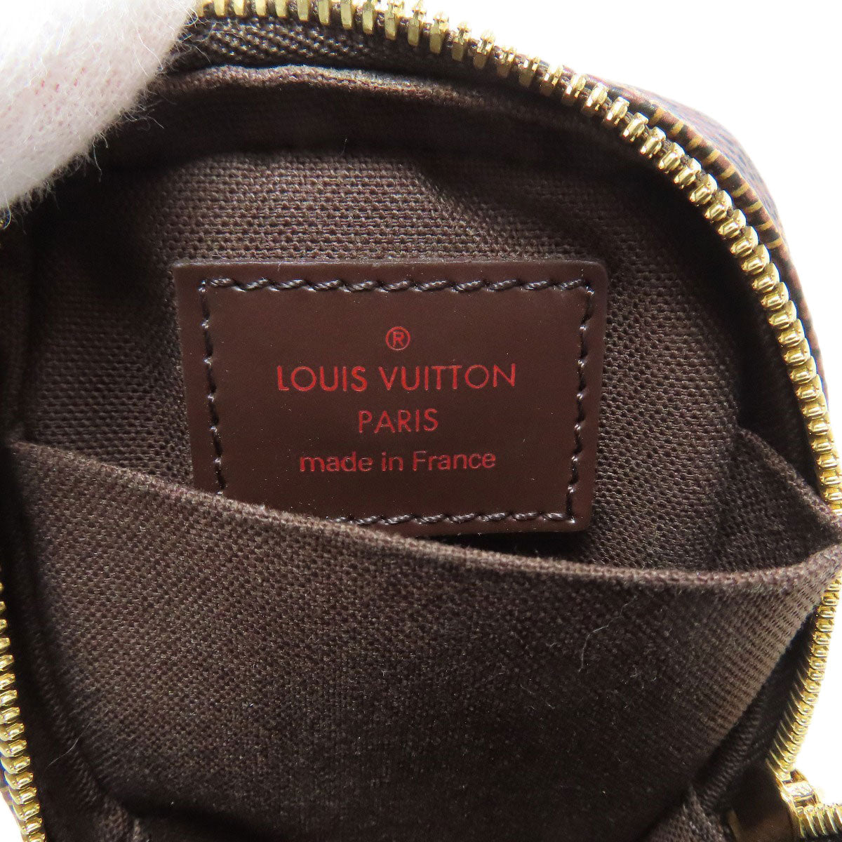 LOUIS VUITTON N61738 Etui Okapi PM Accessory pouch Damier canvas Ladies [Used]