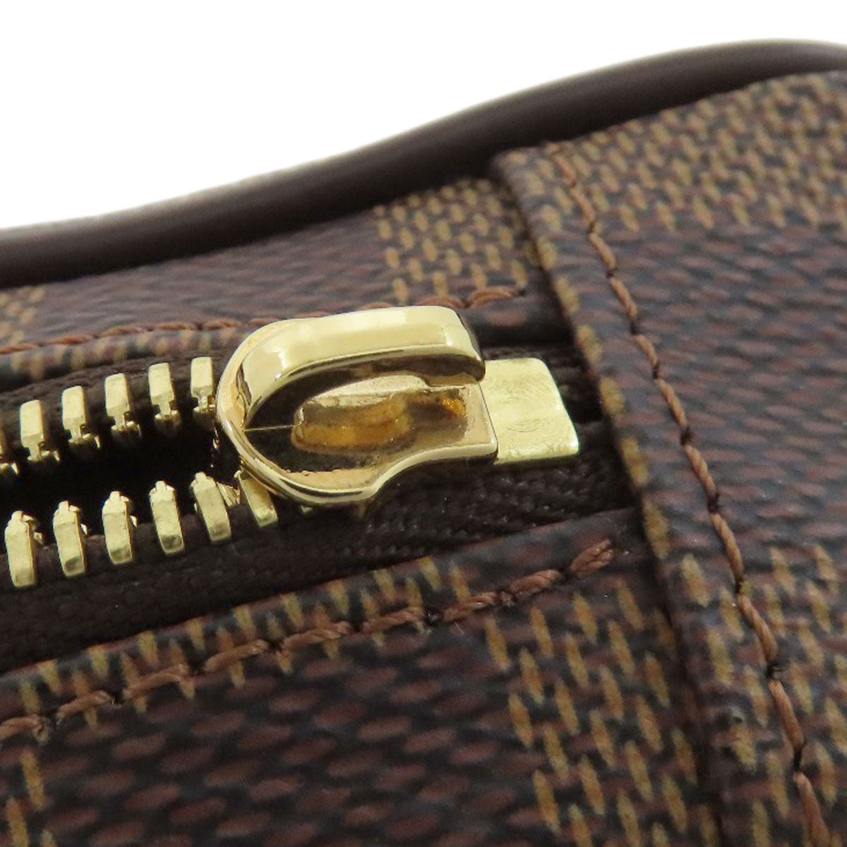 LOUIS VUITTON N61738 Etui Okapi PM Accessory pouch Damier canvas Ladies [Used]