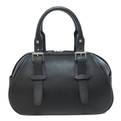BURBERRY logo Handbag Leather Ladies [Used]