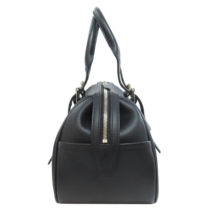 BURBERRY logo Handbag Leather Ladies [Used]