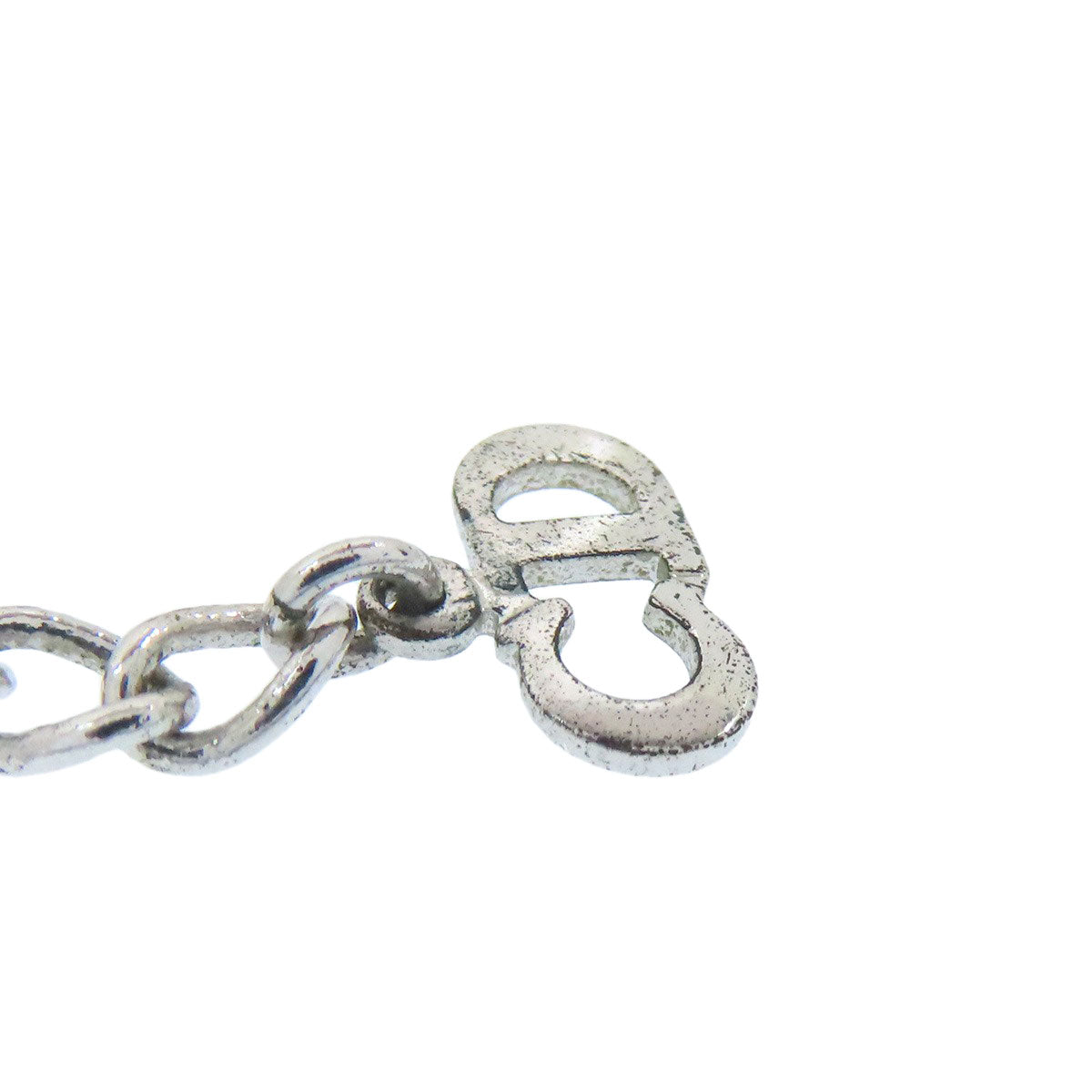 CHRISTIAN DIOR CD logo Necklace Metal Ladies [Used]
