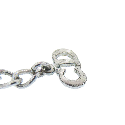 CHRISTIAN DIOR CD logo Necklace Metal Ladies [Used]