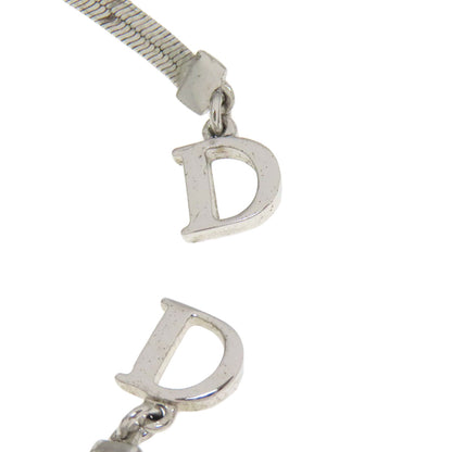 CHRISTIAN DIOR ribbon Earring Metal Ladies [Used]