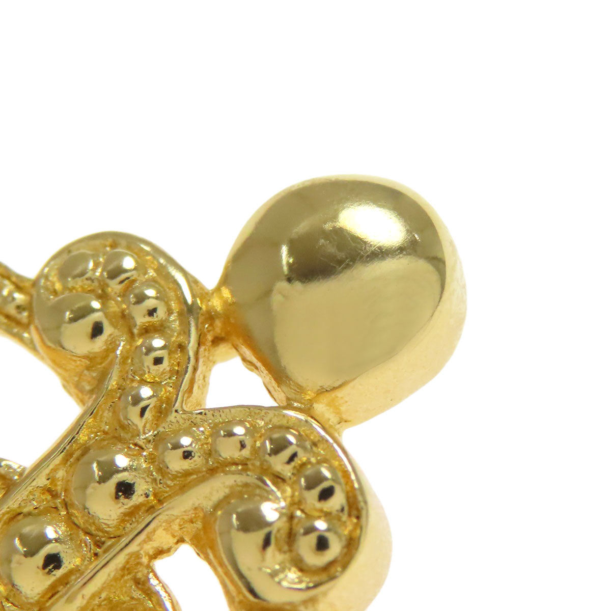 CHRISTIAN DIOR logo Brooch Metal Ladies [Used]