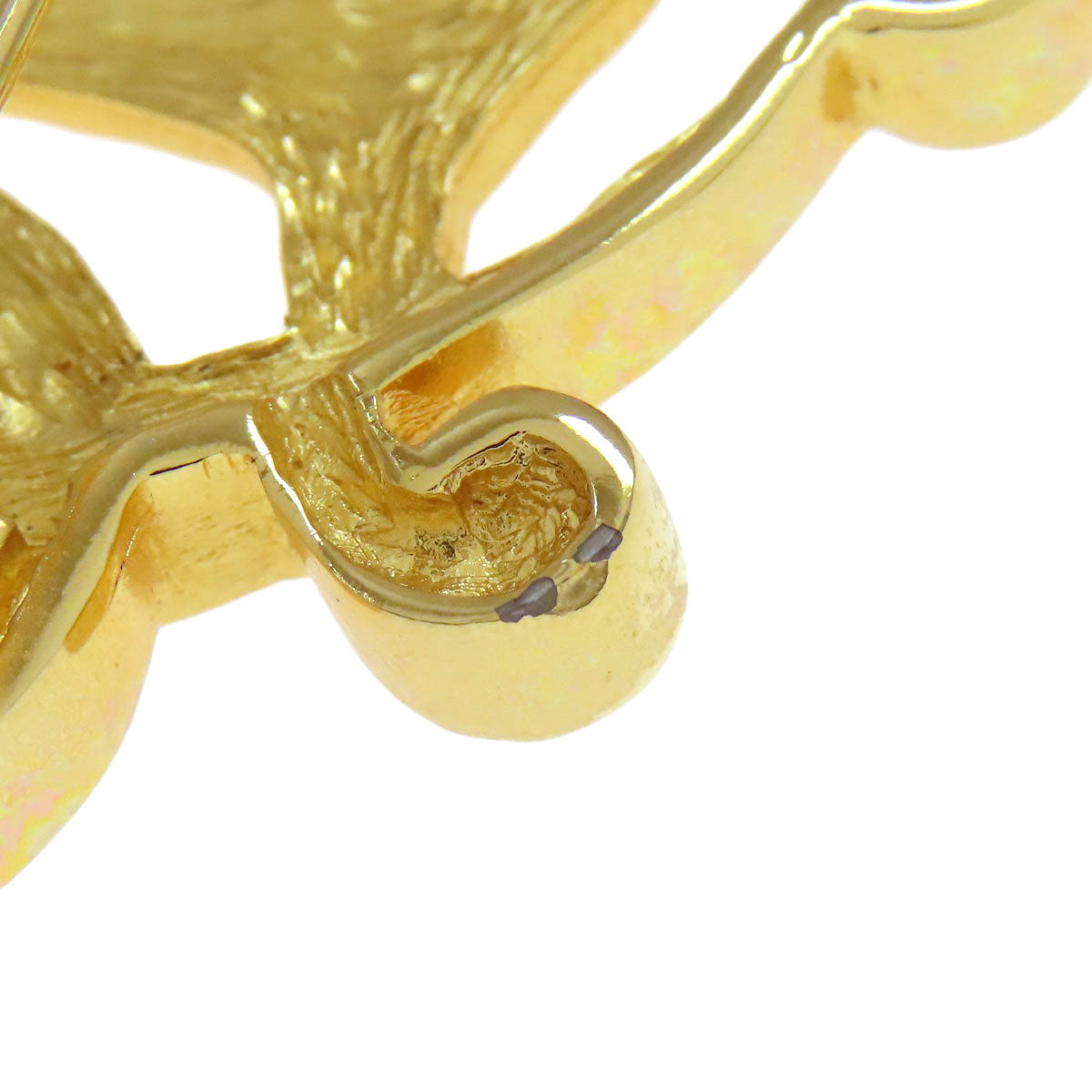 CHRISTIAN DIOR logo Brooch Metal Ladies [Used]