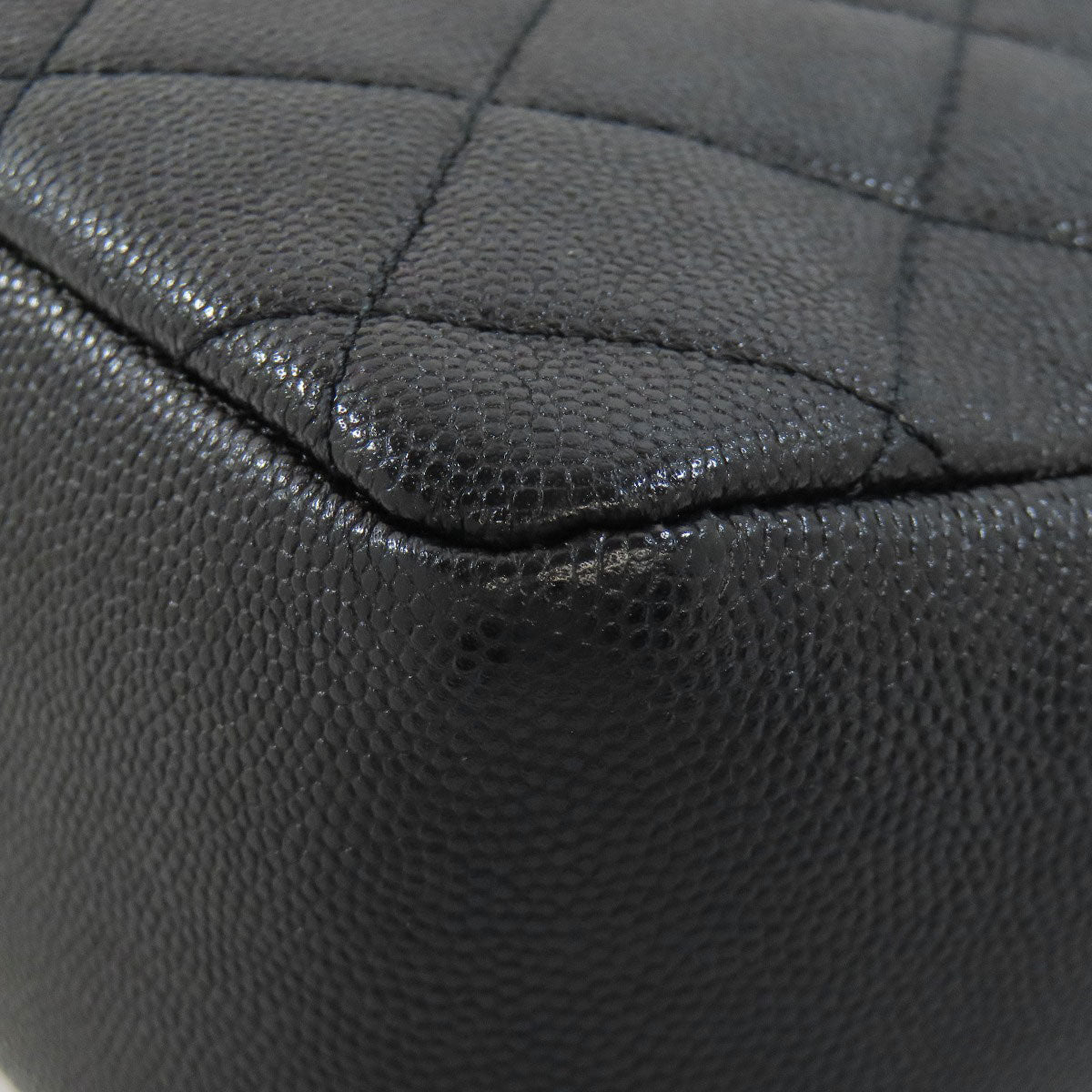 CHANEL Matelasse GoldHardware 2WAY Shoulder Bag Grained Calfskin Skin Ladies [Used]