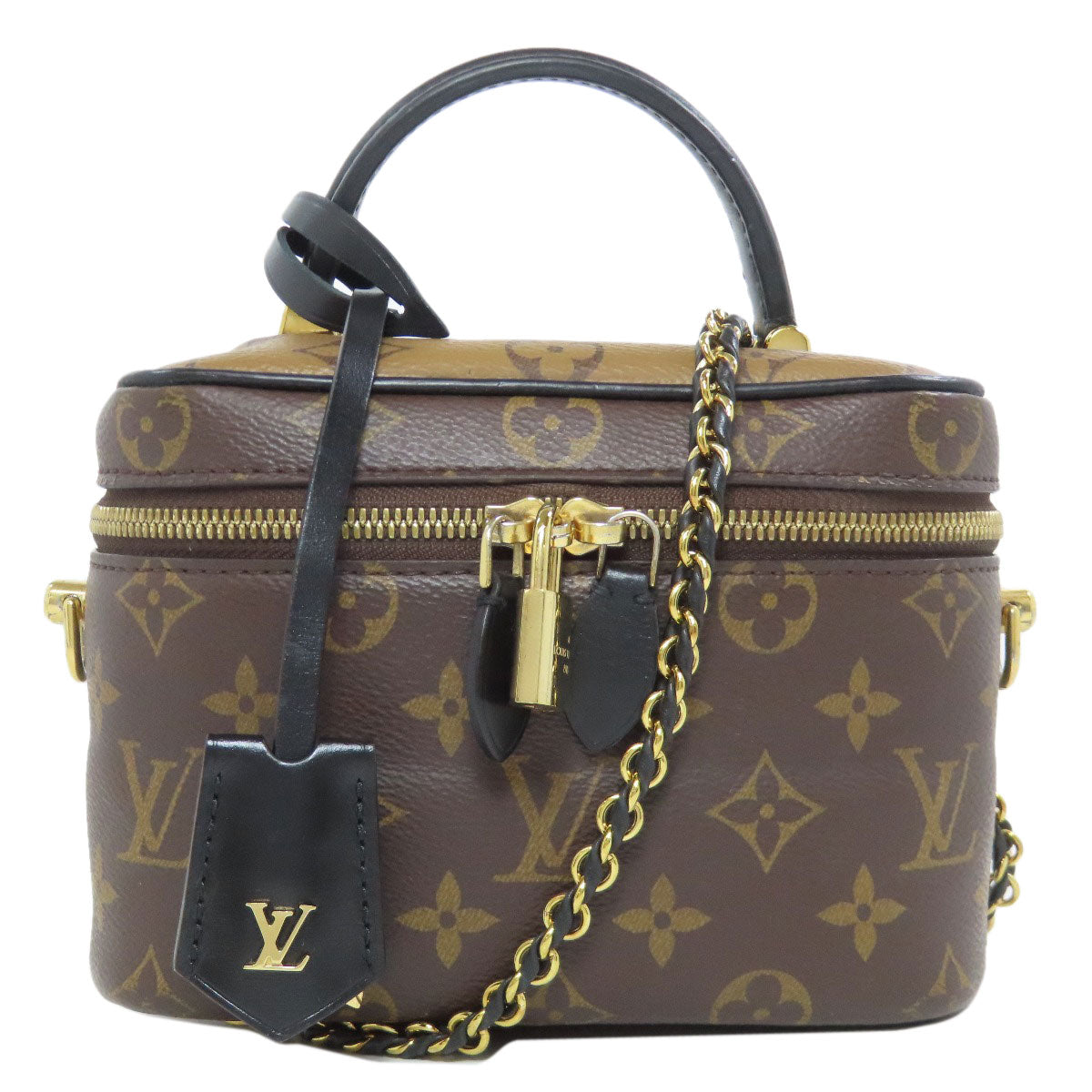 LOUIS VUITTON M45165 Vanity NV PM Handbag Monogram reverse Ladies [Used]