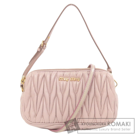 MIUMIU Materasse 2WAY Handbag Calf Ladies [Used]