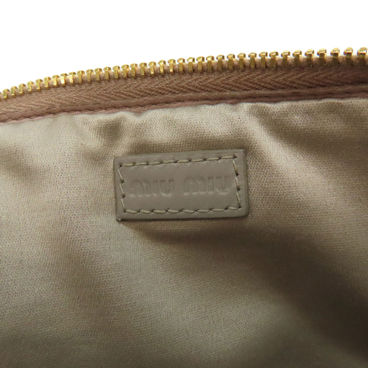 MIUMIU Materasse 2WAY Handbag Calf Ladies [Used]