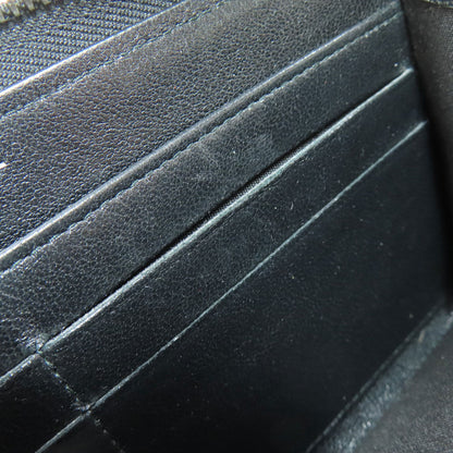 CHANEL   Long wallet (with coin pocket) Mademoiselle SilverHardware Lambskin Ladies