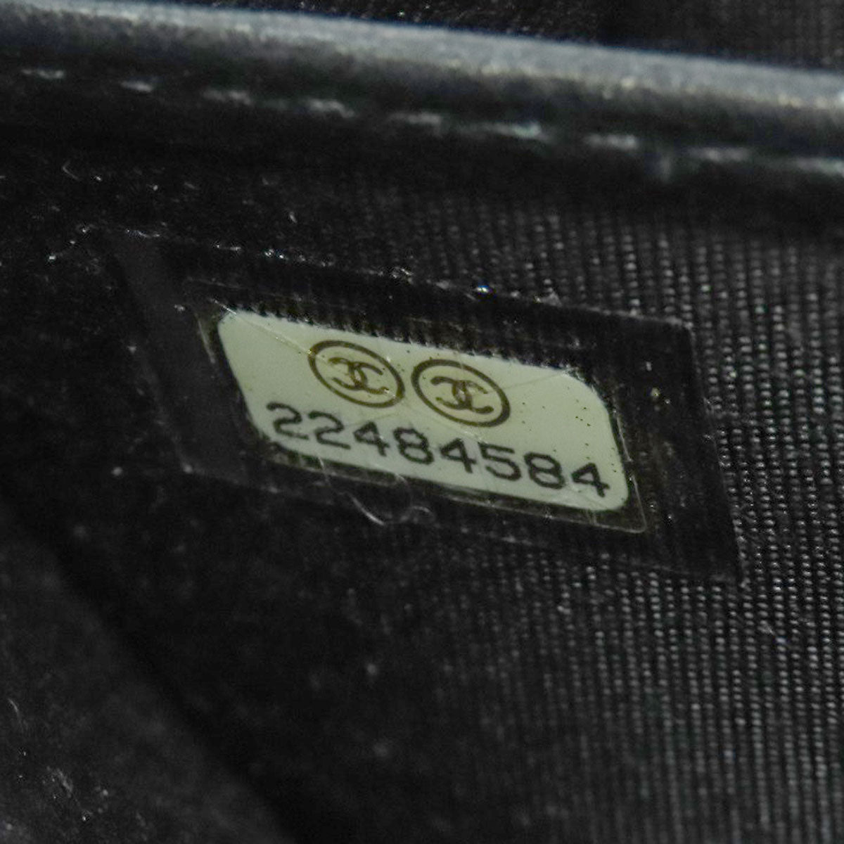 CHANEL   Long wallet (with coin pocket) Mademoiselle SilverHardware Lambskin Ladies