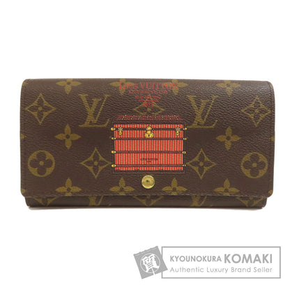 LOUIS VUITTON M60415 Portefeiulle Â· Sarah Trunk Long wallet (with coin pocket) Monogram canvas Ladies [Used]