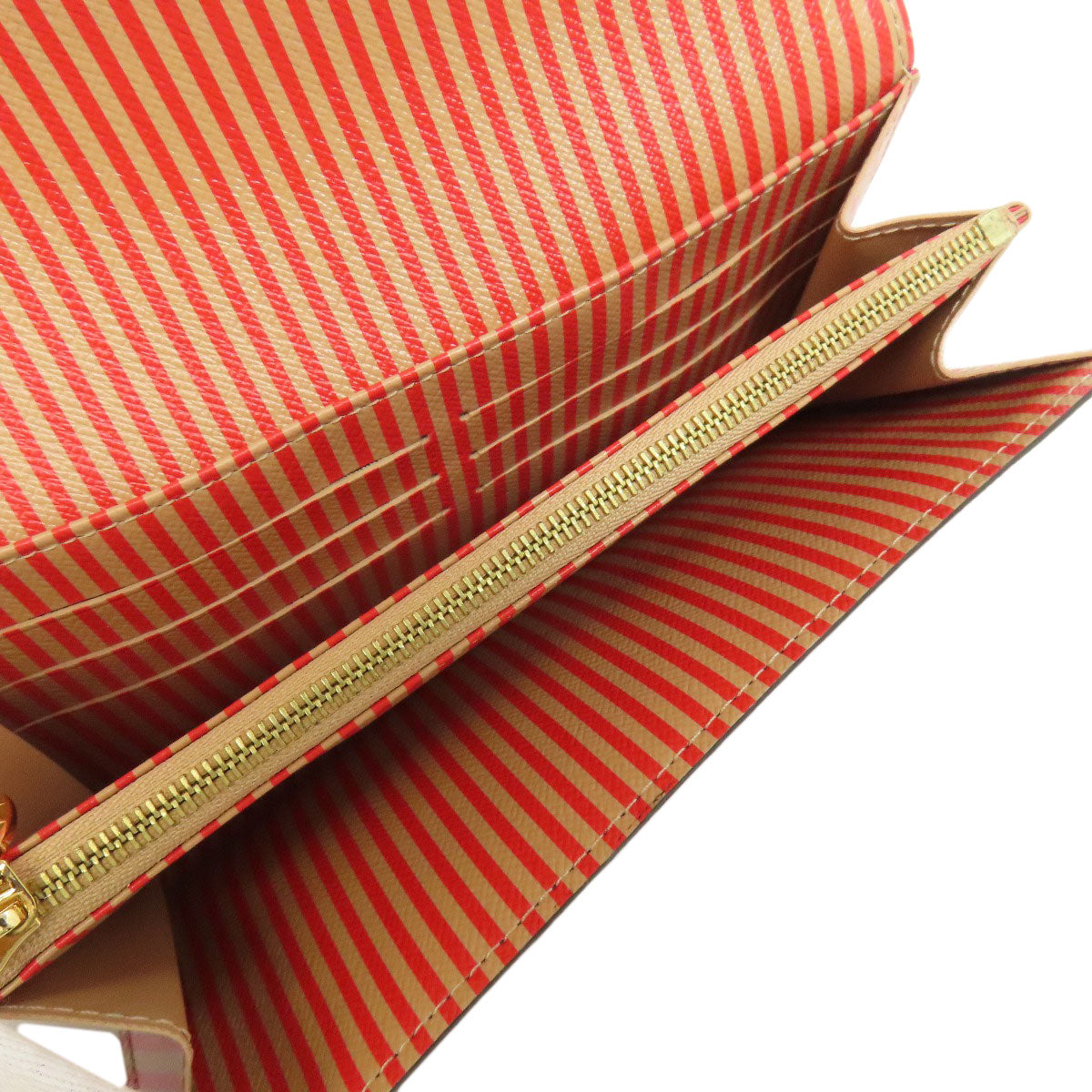 LOUIS VUITTON M60415 Portefeiulle Â· Sarah Trunk Long wallet (with coin pocket) Monogram canvas Ladies [Used]